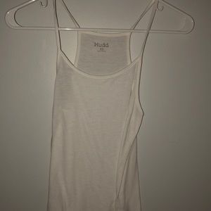 White tank top